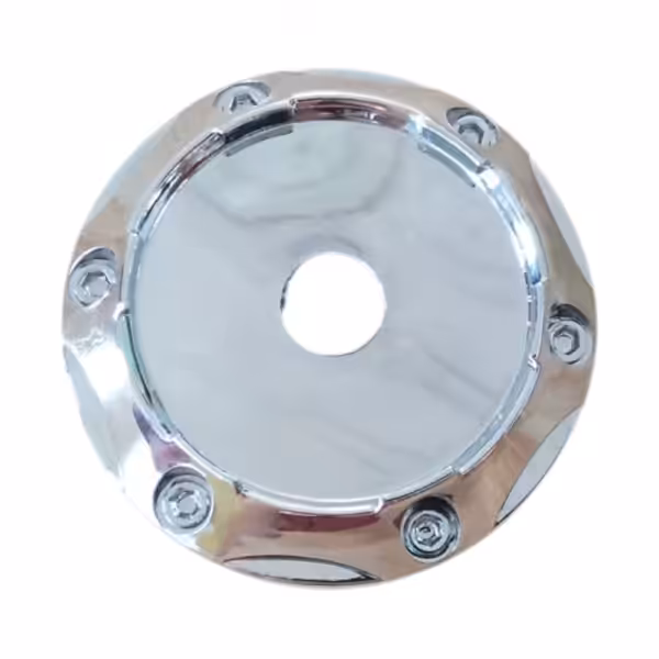 4pcs Set 64mm Snap On Chrome ABS Car Wheel Center Hub Caps – 03202 / TJ05074 - Image 2