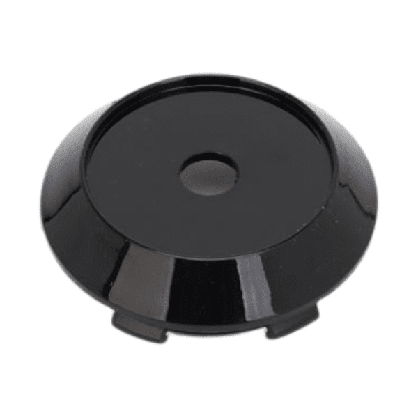 4pcs Set 70mm Snap On Black Wheel Center Caps – C123201 - Image 2