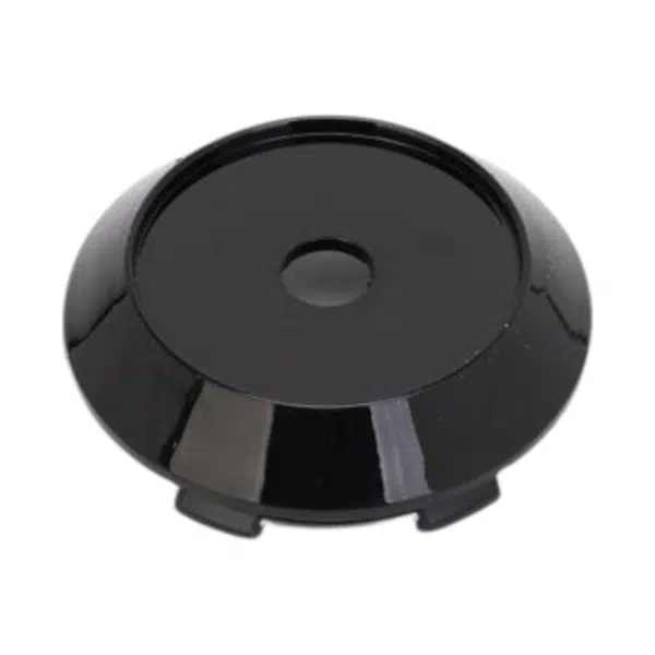 4pcs Set 70mm Snap On Black Wheel Center Caps – C123201 - Image 2