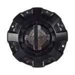 4pcs Set 182mm Snap On Lethal Offroad Black Wheel Center Caps with Chrome Logo – C-A18 - Image 2