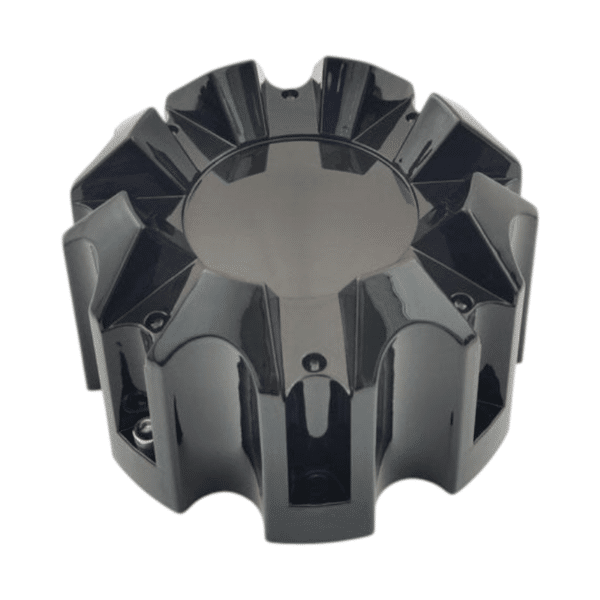 4pcs Set 170mm Snap On Black 8 Hole 8×165 / 8×170 Wheel Center Hub Cap – C-030-6 - Image 4