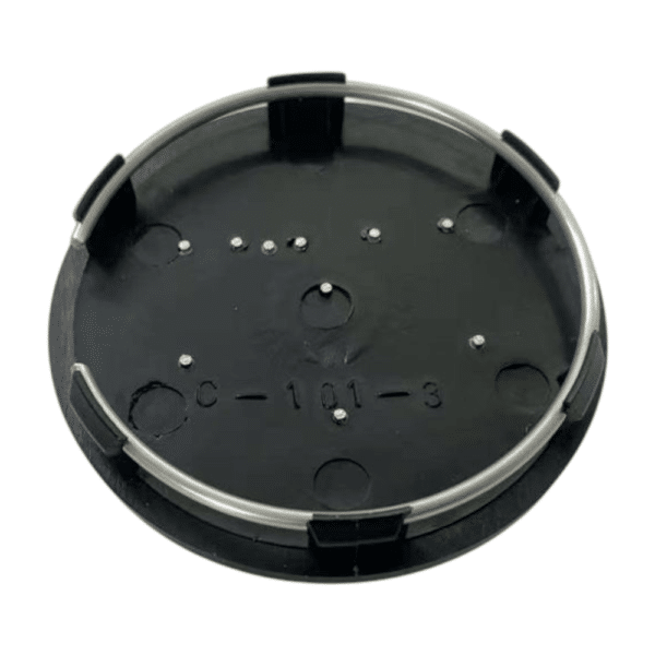 4pcs Set 64mm Snap On Matte Black Wheel Center Caps – C-101-3 - Image 4