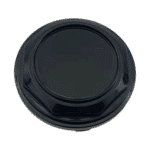 4pcs Set 76mm Hex Shape Blank Snap On Black Wheel Center Caps – C-A91-1 - Image 3