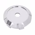 4pcs Set 68mm Snap On Chrome Silver & Black ABS Wheel Center Caps – C015001 - Image 2