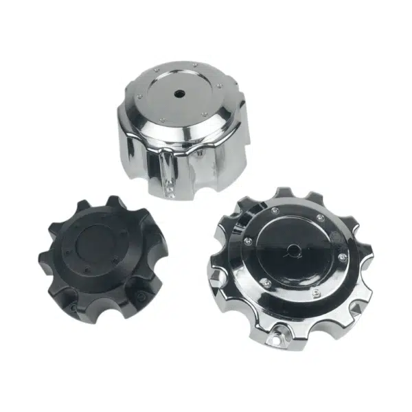 4pcs Set 6×139.7 / 5×114.3mm Snap On Black Offroad Wheel Center Hub Caps – C-546-1 - Image 6