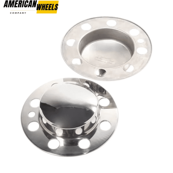 5.15in Front Dually Eagle Alloys 8 Lug Center Caps for 8x6.5 and 8x170 Bolt Wheel#3108-06 - 20274355CH - Image 3