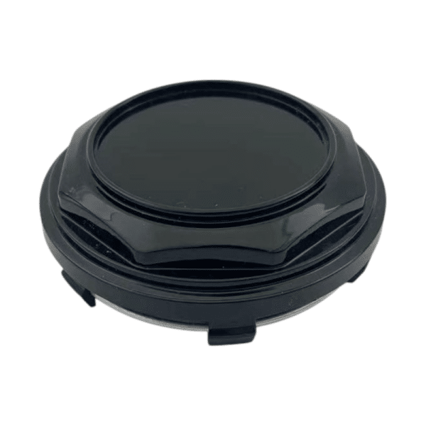 4pcs Set 76mm Hex Shape Blank Snap On Black Wheel Center Caps – C-A91-1 - Image 5