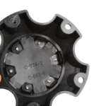 4pcs Set 5x114.3 Snap On Black and Red Offroad Wheel Center Caps – C-665-6/C-074-2 - Image 5