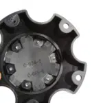 4pcs Set 5x114.3 Snap On Black and Red Offroad Wheel Center Caps – C-665-6/C-074-2 - Image 5