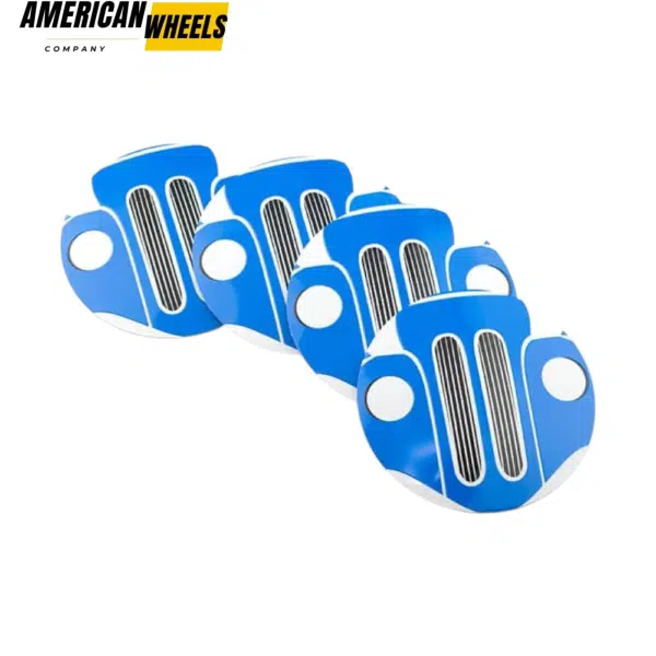 64mm Aluminum Decals for Wheel Center Cap with BMW 303 Front Face Pattern Auto Sticker 4pc - 20270006 - Image 3