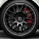 Mercedes S-Class W205 W213 W218 Wheel Center Cap - Takeoff- Black - 164mm - Image 4