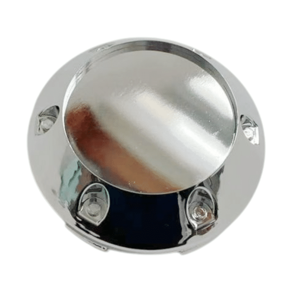 4pcs Set 59mm Snap On Chrome Blank Wheel Center Caps – XJY - Image 2