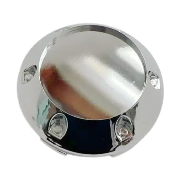 4pcs Set 59mm Snap On Chrome Blank Wheel Center Caps – XJY - Image 2