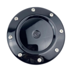 4pcs Set 102.6mm Snap On Gloss Black Wheel Center Caps 6 Lug No Logo – C813602 - Image 2