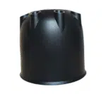 4pcs Set 135.9mm Snap On Matte Black Ultra Wheel Push Through Center Caps – C800901 - Image 3