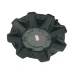 4pcs Set 225mm Snap On Black Offroad Wheel Center Caps 8 Lug Star Logo – C-051-2 - Image 2