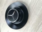 NEW Mercedes S-Class W205 W213 W218 Wheel Center Caps-Black -Set of 4 - (164mm) - Image 3