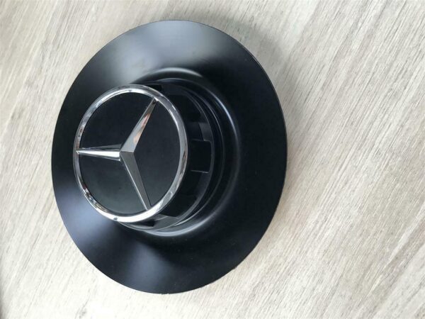 Mercedes S-Class W205 W213 W218 Wheel Center Cap - Takeoff- Black - 164mm - Image 3