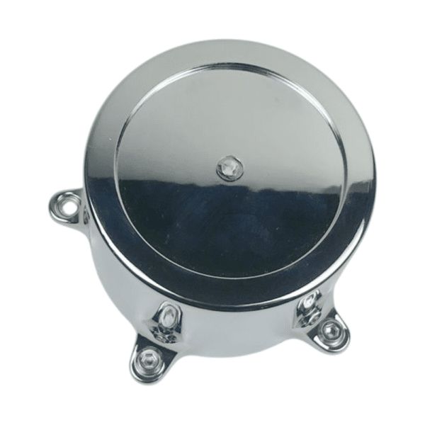 4pcs Set 152mm Snap On 5×150 Chrome Steel Offroad Wheel Center Caps – BC855 - Image 3