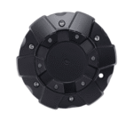 4pcs Set 177.8mm Snap On Matte Black ABS Wheel Center Caps No Logo – C611901 - Image 2