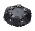 4pcs Set 177.8mm Snap On Matte Black ABS Wheel Center Caps No Logo – C611901 - Image 5