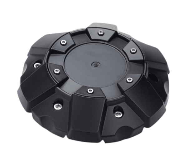 4pcs Set 177.8mm Snap On Matte Black ABS Wheel Center Caps No Logo – C611901 - Image 5