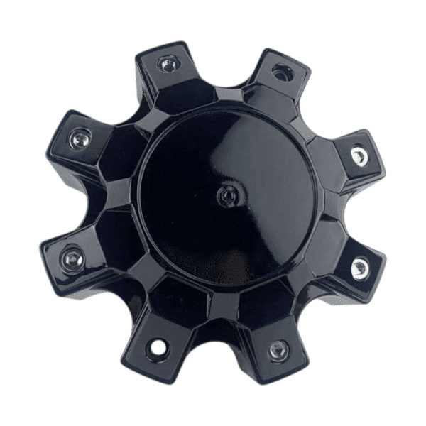 4pcs Set 175mm Snap On Gloss Black Offroad Wheel Center Caps 8 Lug – 2173L175-8H - Image 5