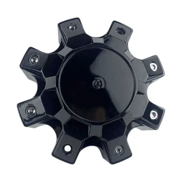 4pcs Set 175mm Snap On Gloss Black Offroad Wheel Center Caps 8 Lug – 2173L175-8H - Image 5