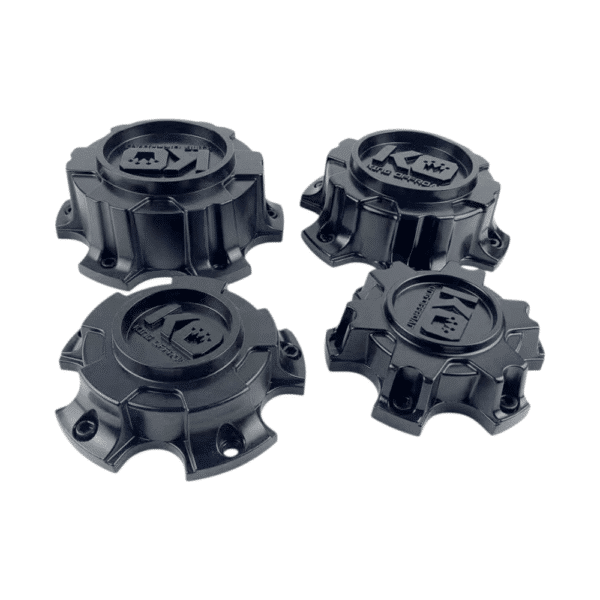 4pcs Set 5×114.3 / 127 / 139.7 / 150 & 6×139.7mm Snap On Black Wheel Center Caps – C-A51 - Image 4