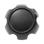 4pcs Set 6 Lug 110mm Snap On Black Wheel Rim Center Caps with Wire Ring No Logo – C-1008-2 - Image 2