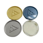 4pcs Set 64mm Snap On Blue Wheel Hub Center Caps – C-A75 - Image 2