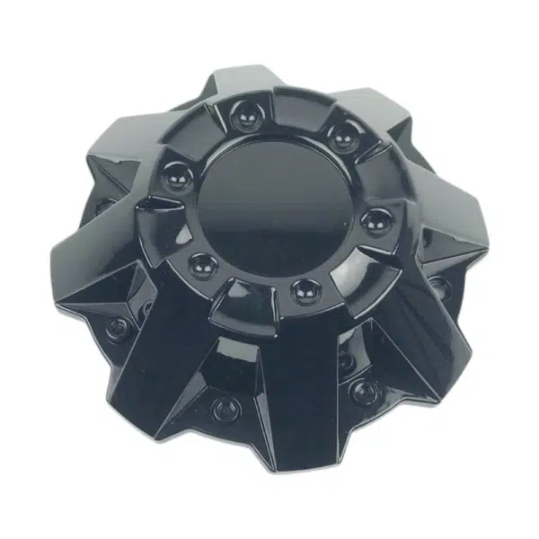 4pcs Set 194mm Snap On Gloss Black Offroad Wheel Center Cap – C-A66 - Image 2