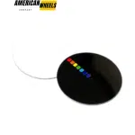 4pcs for Aluminum Wheel Center Caps Car Decals Senven Color Pattern 44mm 1 12/16in - 20270003 - Image 3