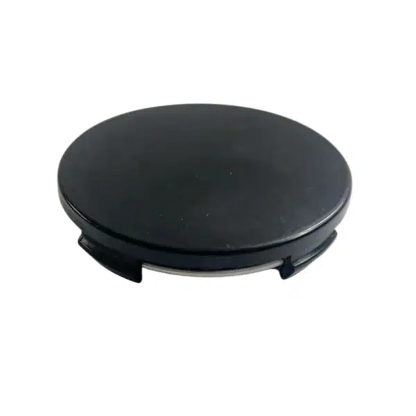 4pcs Set 60mm Snap On Blank Black Wheel Center Caps – C-RFK60 - Image 3