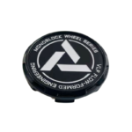 4pcs Set 57mm Snap On Customized Monoblock Series Black/White Wheel Center Caps – C-ULFK57 - Image 4