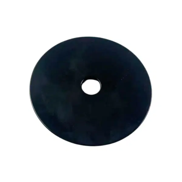 4pcs Set 64.5mm Snap On Blank Black Wheel Center Caps – C-XJ037 - Image 4