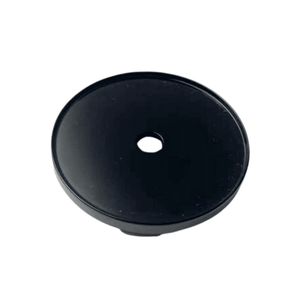4pcs Set 61mm Snap On Gloss Black Blank Wheel Center Caps – C-60-10 - Image 3