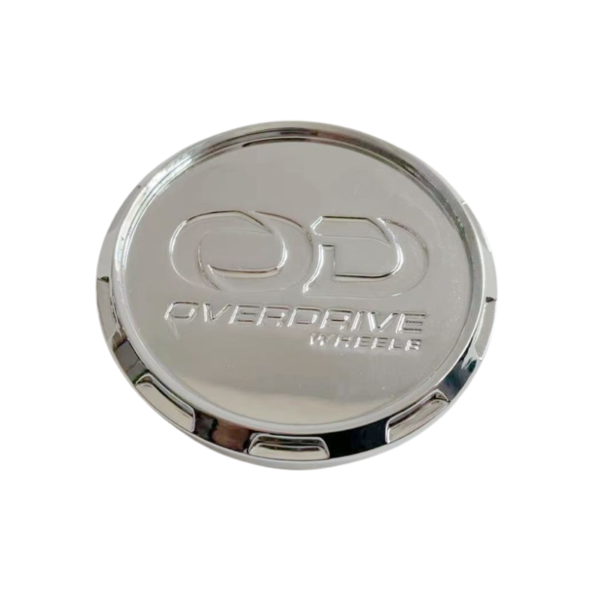 4pcs 64mm Snap On Chrome Wheel Center Caps – C-101-12 - Image 2