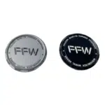 4pcs Set 64mm Customized Snap On Black Wheel Center Caps – C-101-11 - Image 2