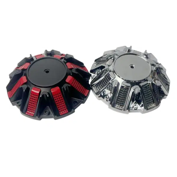 4pcs Set 174mm Snap On Black Offroad Wheel Center Caps – C-A115 - Image 6