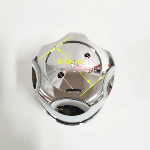 4pcs Set 114mm Snap On Black No Logo Wheel Center Caps – 172CAP2-2 - Image 7