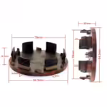 85mm 3.35in for 2004-2019 Nissan Titan Armada Center Caps #40342-7S500 - 20214445 - Image 6