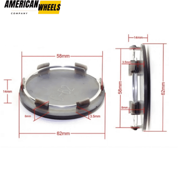 2008 Audi A5/Rays Volk Racing Wheel Center Caps for TE37 15"&16" Rims 62mm 2 7/16in - 20214349 - Image 18