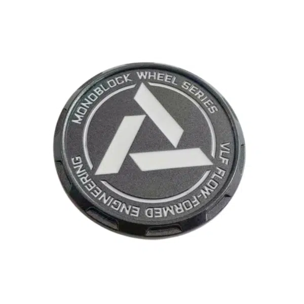 Monoblock Series Wheel Center Caps - 4pcs 64mm Grey | C-VLFK64 - Image 2