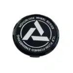 4pcs Set 57mm Snap On Customized Monoblock Series Black/White Wheel Center Caps – C-ULFK57 - Image 3