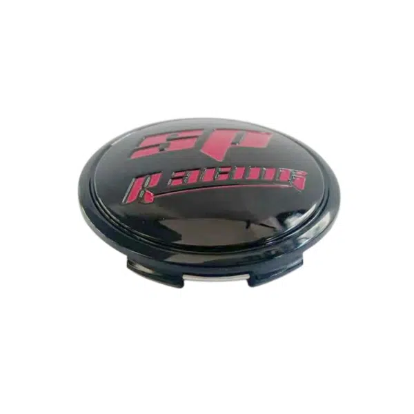 SP Racing Black Wheel Center Caps - 65mm 4pc Set CAP614-07 - Image 3