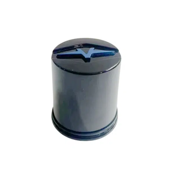 4pcs Set 76mm Snap On Black Golf Cart Wheel Center Caps – C-A16 - Image 4