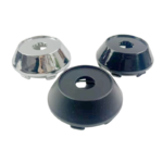 4pcs Set 64mm Snap On Universal Black Wheel Hub Center Caps – C-541 - Image 4