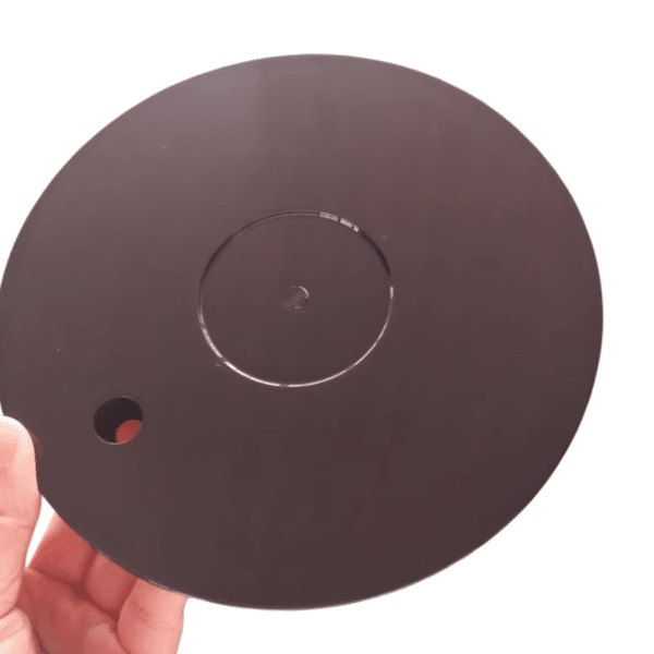 4pcs Set 157mm Snap On Silver Blank Plastic Hubcap 0.3mm – C102002 - Image 7