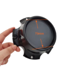 4pcs Set 135mm Snap On Black 5×139.7 No Logo Wheel Center Cap – C-A67 - Image 7